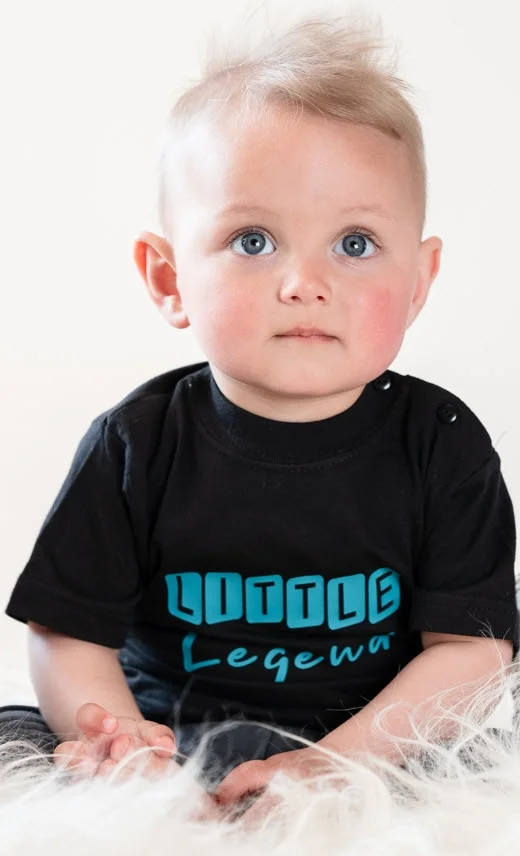 Entertainment Oceanië zuurgraad Baby T-shirt korte mouw met naam bedrukt - UnieKado